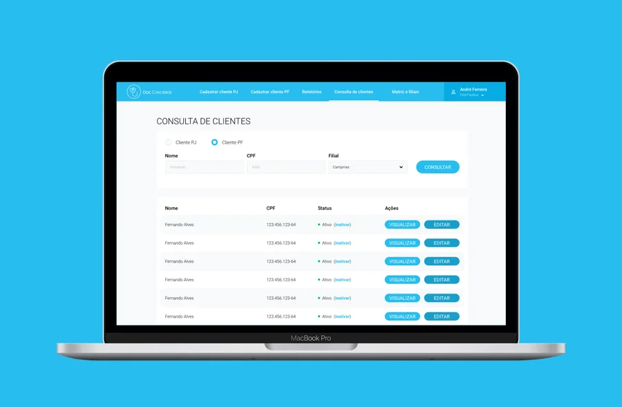 Doc Concierge — screen 1