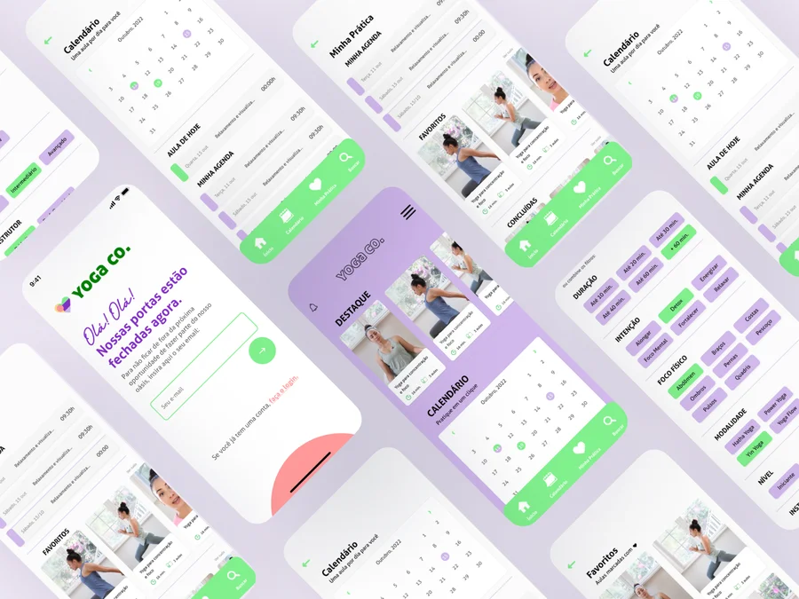Yoga Co. — screen 2